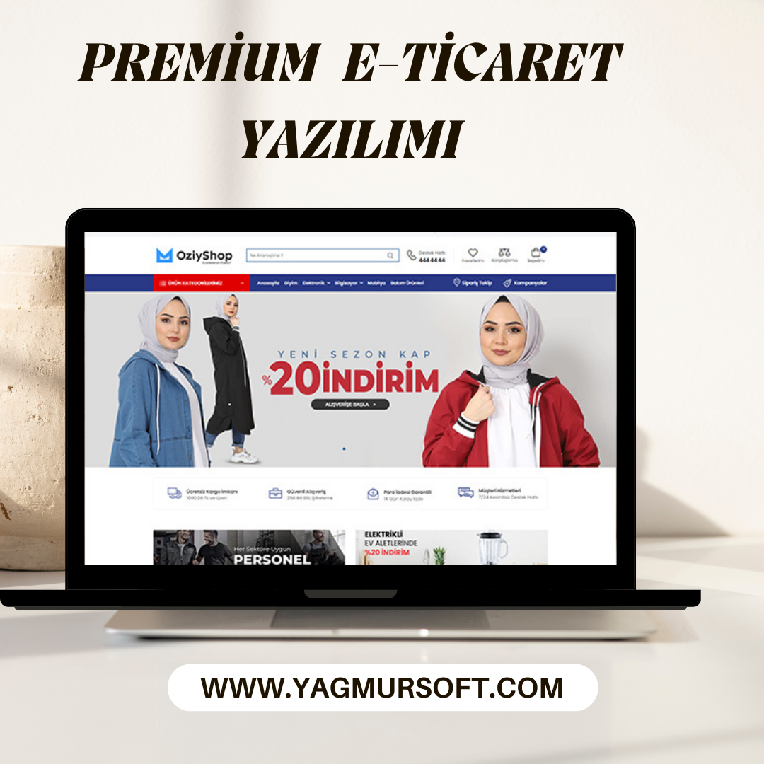 14 Temalı E-Ticaret Yazılımı