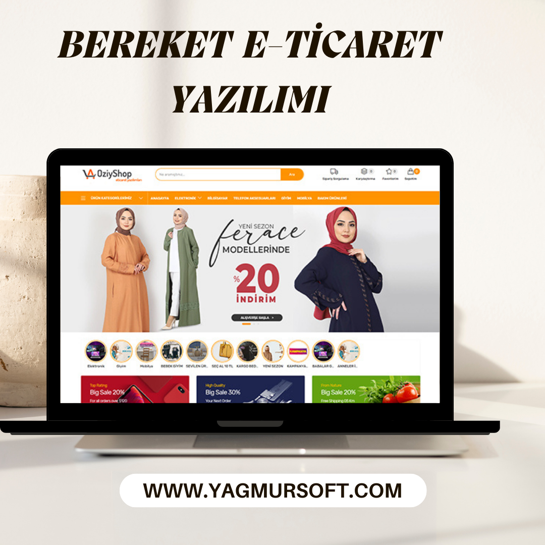 14 Temalı E-Ticaret Yazılımı