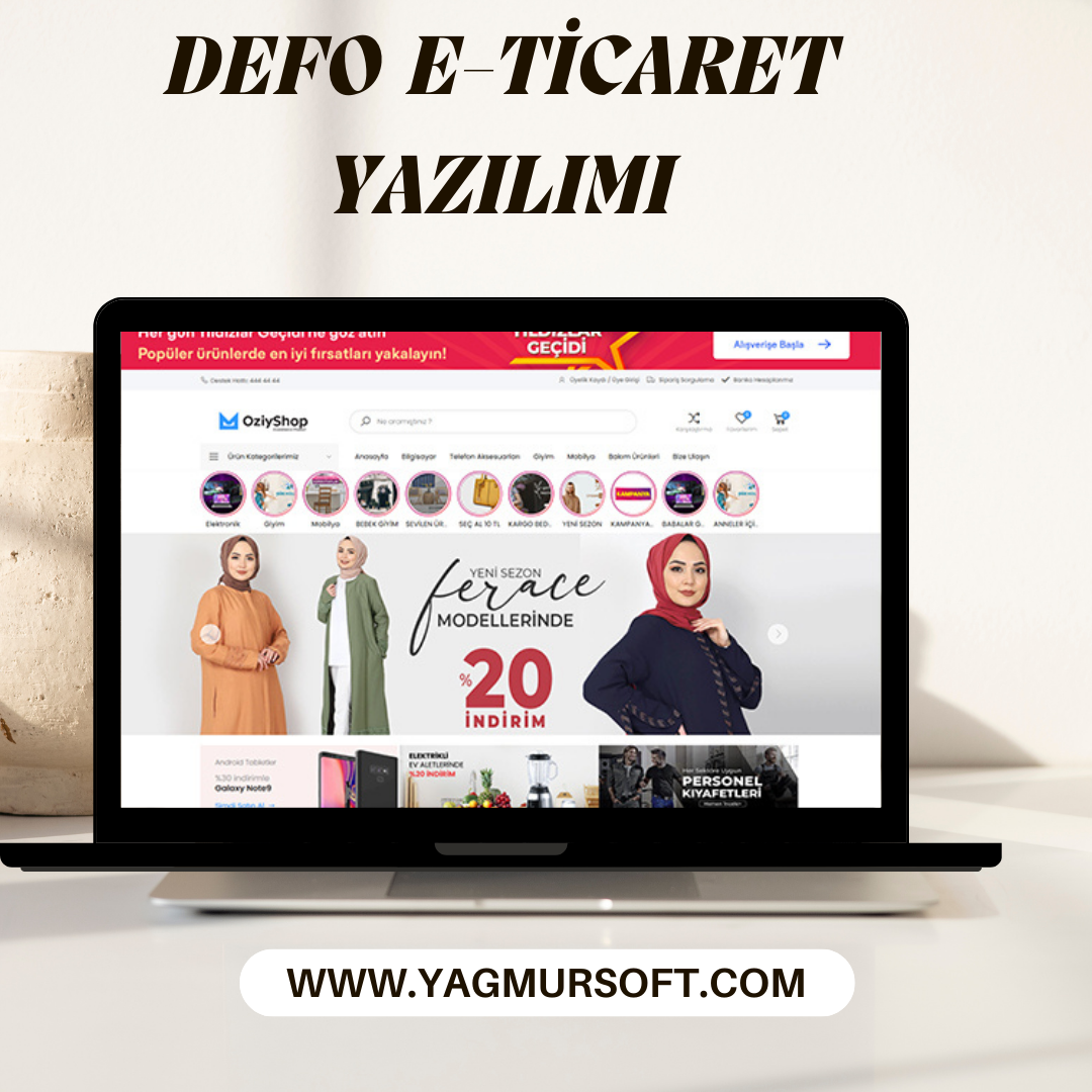 14 Temalı E-Ticaret Yazılımı