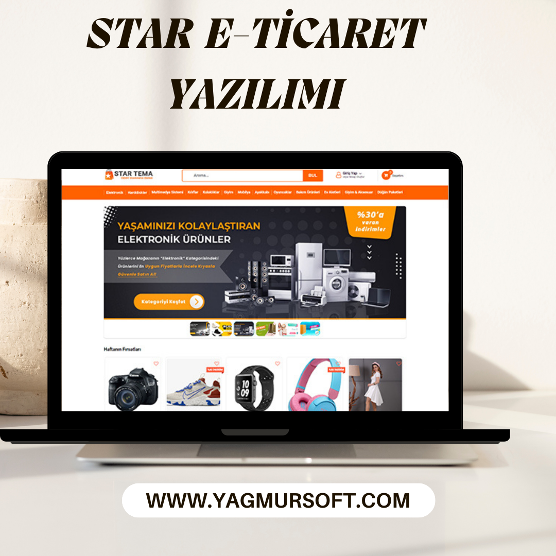 14 Temalı E-Ticaret Yazılımı