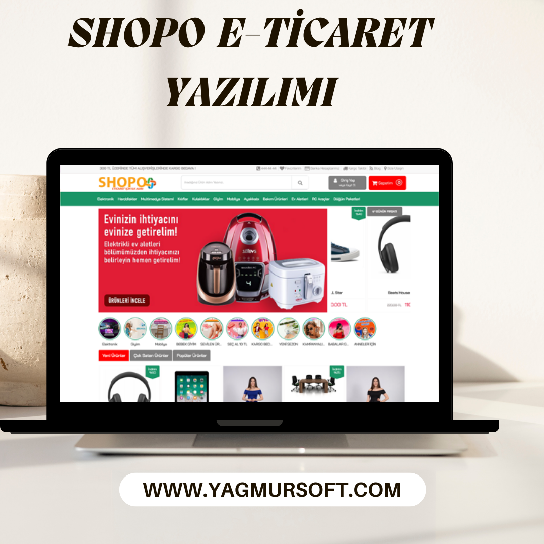 14 Temalı E-Ticaret Yazılımı