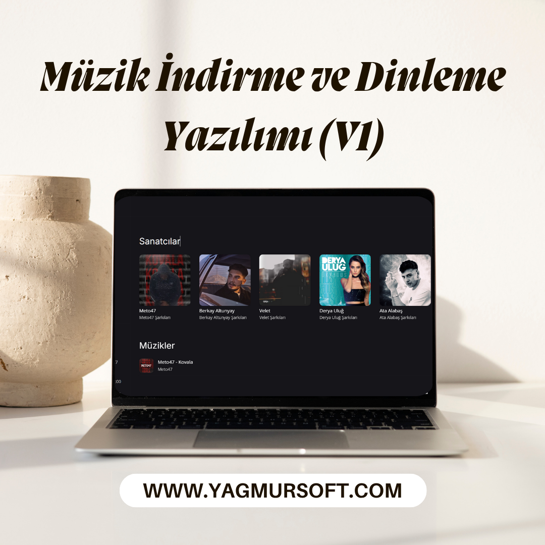 Müzik İndirme ve Dinleme Yazılımı (V1)