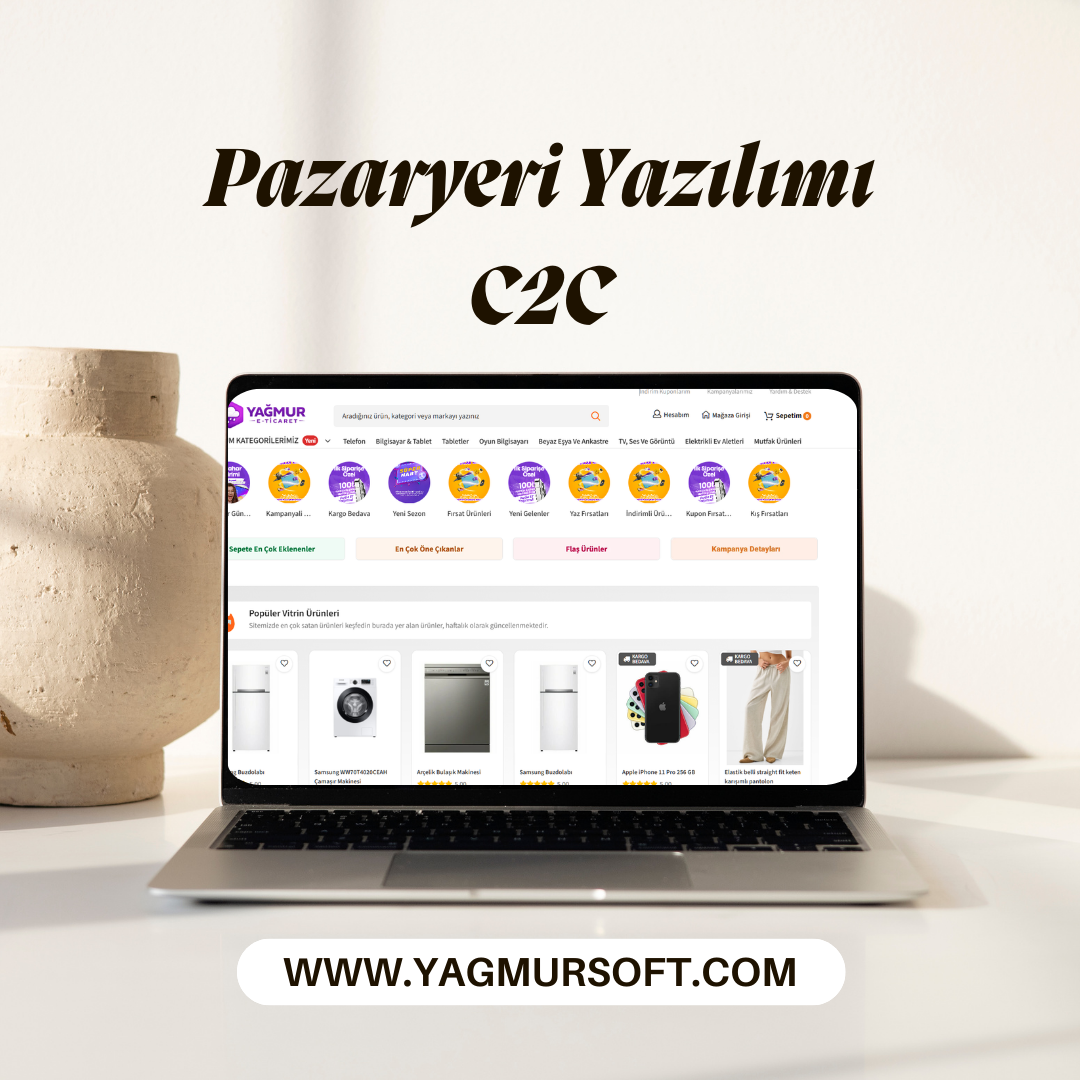 Pazaryeri E-Ticaret Yazılımı (C2C) V1