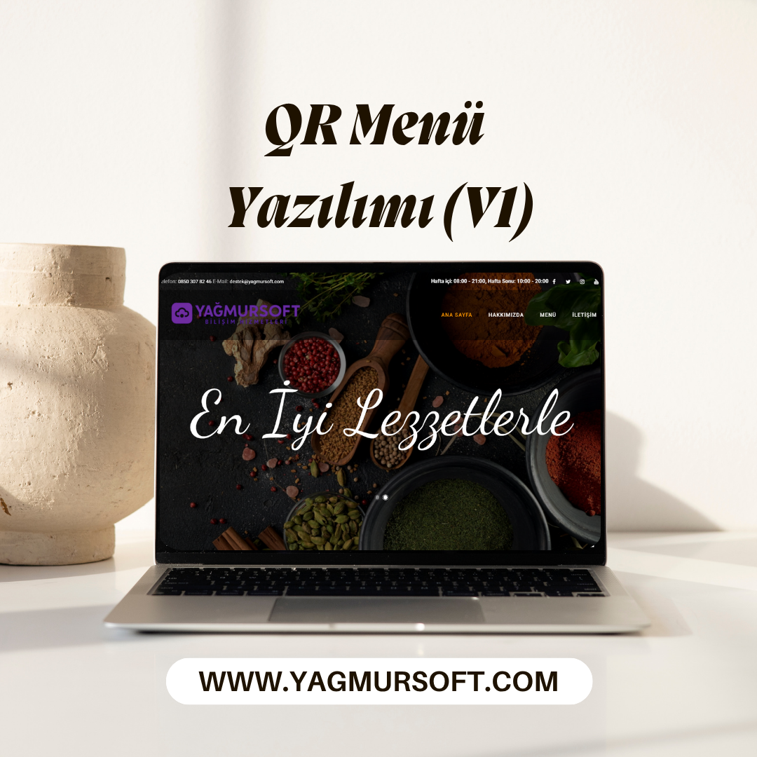 QR Menü Yazılımı (V1)