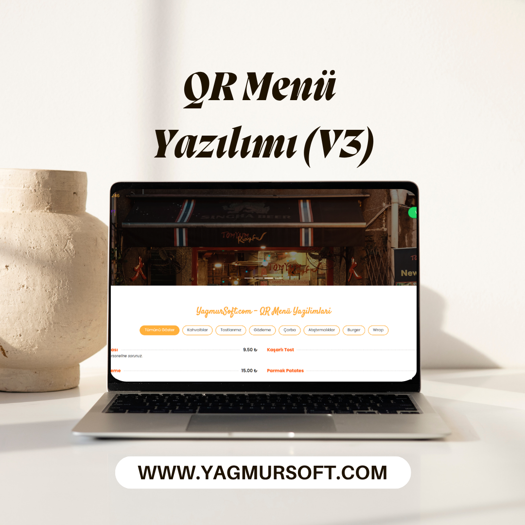 QR Menü Yazılımı (V3)