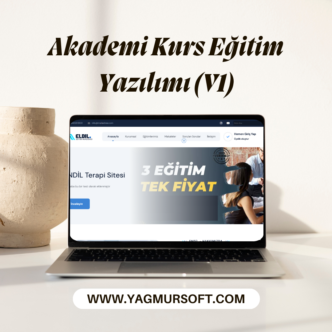 Akademi Kurs Eğitim Yazılımı (V1)