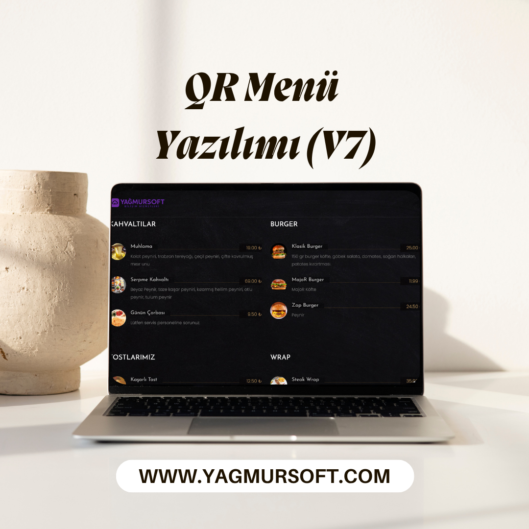 QR Menü Yazılımı (V7)