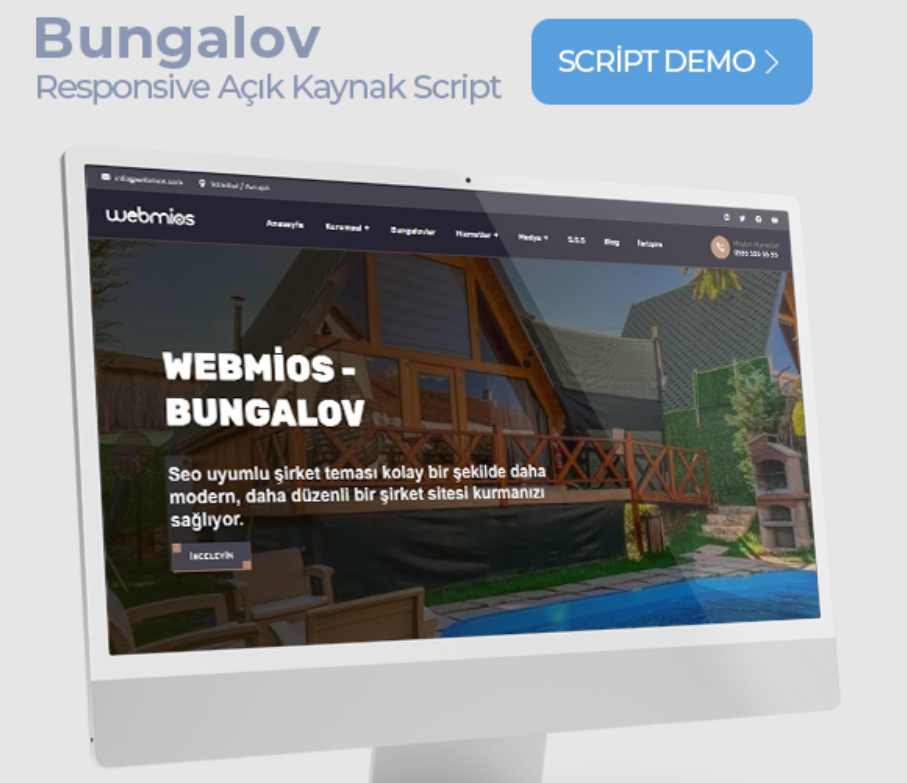 Bungalov Yazılımı