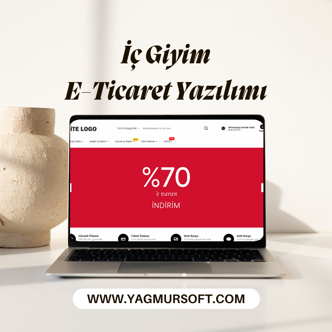 İç Giyim E-Ticaret Yazılımı