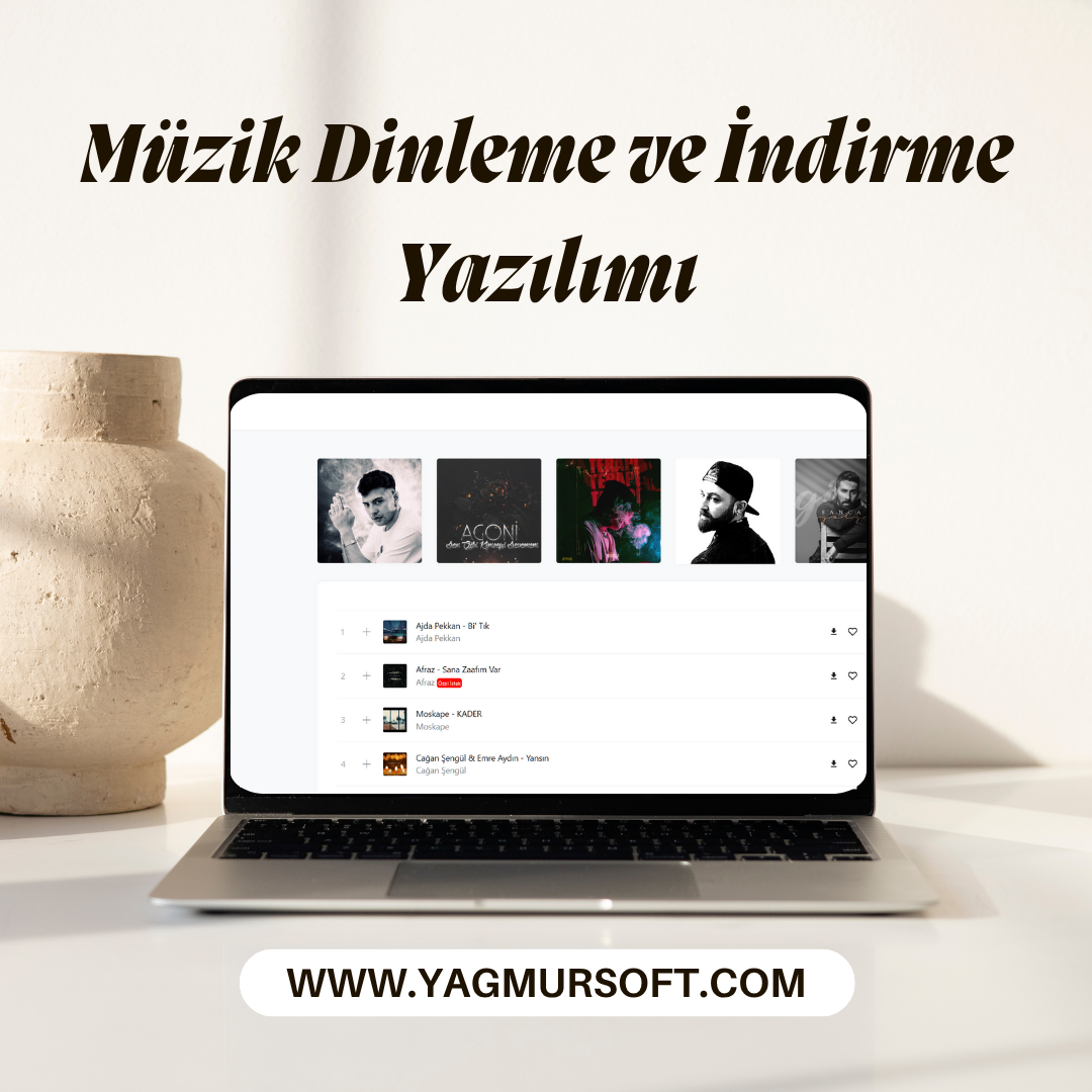 Müzik Dinleme ve İndirme Yazılımı