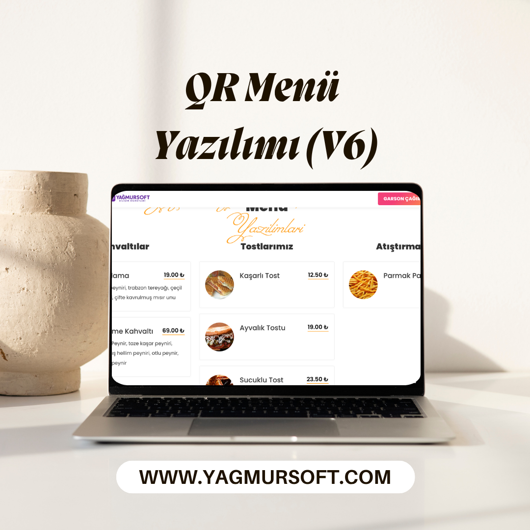 QR Menü Yazılımı (V6)