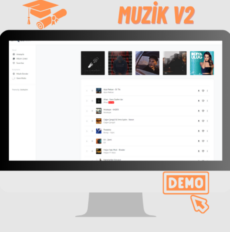 Müzik Dinleme ve İndirme Yazılımı