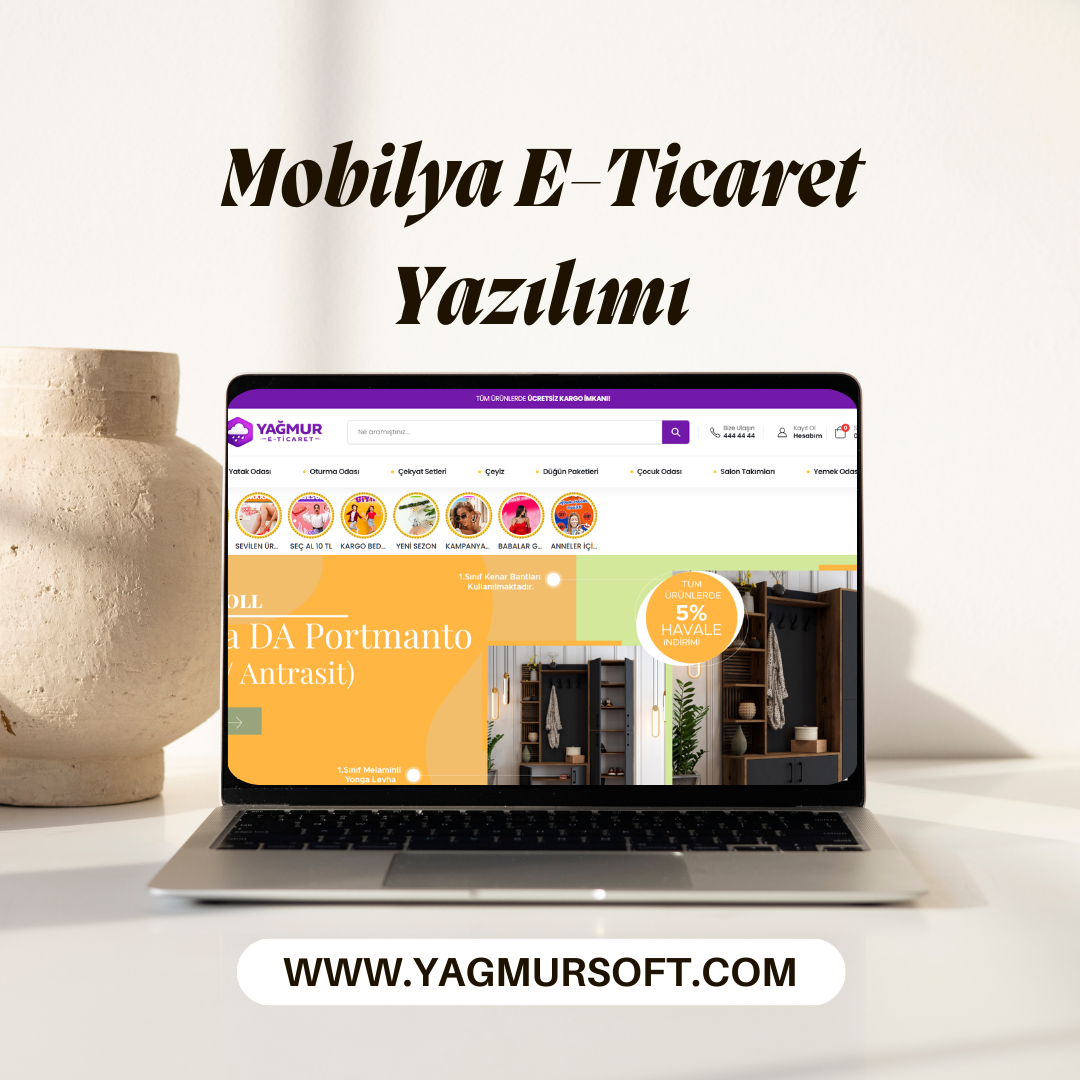 Mobilya E-Ticaret Yazılımı
